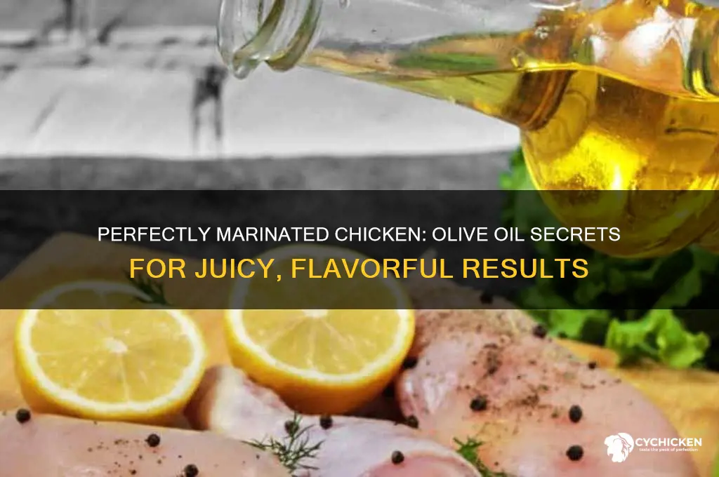 how to marinate chicken with olive oil