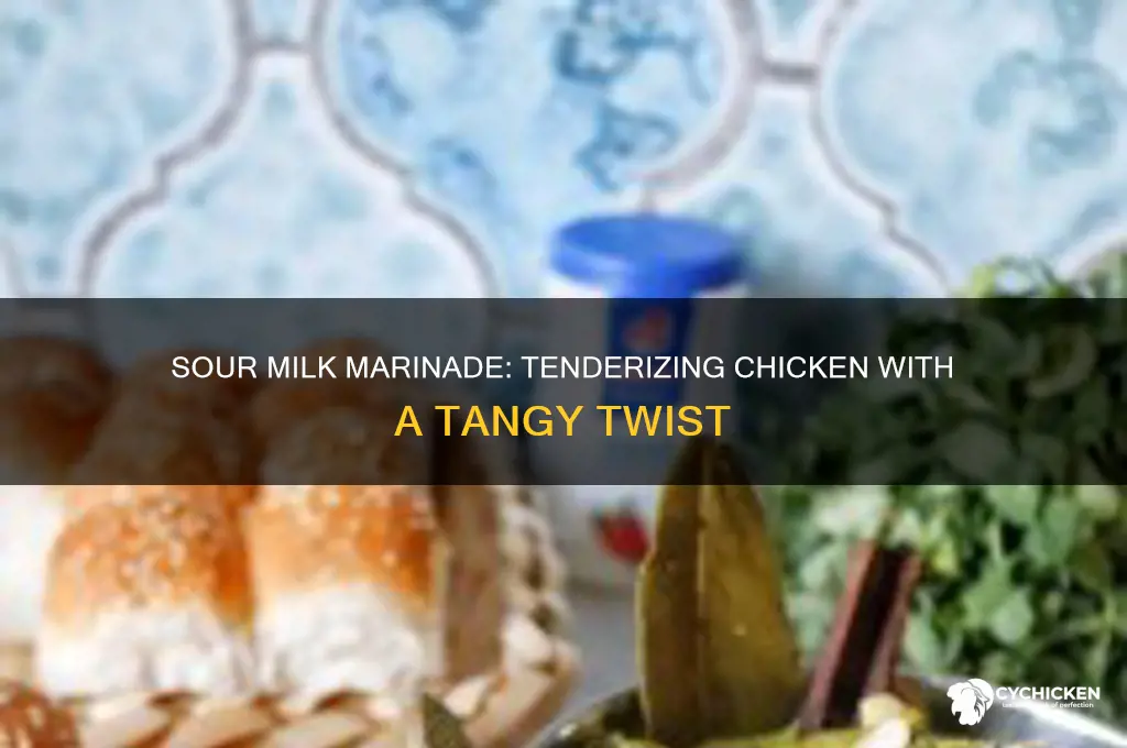 how to marinate chicken with sour milk