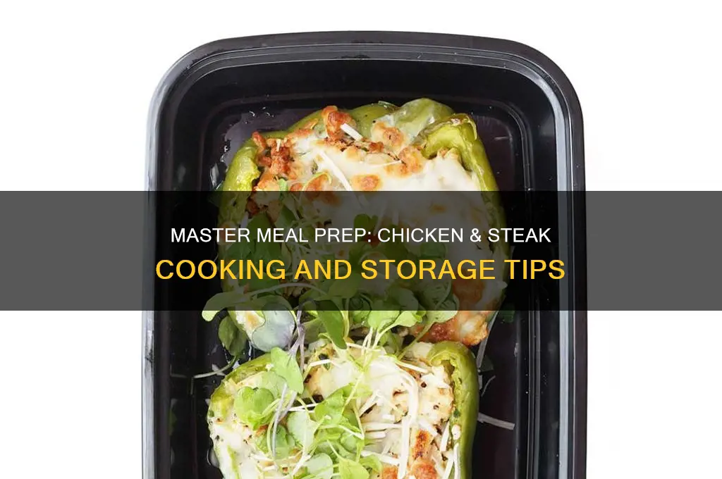 how to meal prep chicken and steak