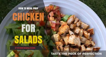 Quick & Easy Chicken Meal Prep for Fresh Salads