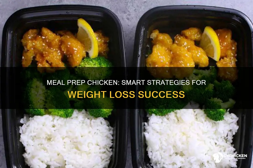 how to meal prep chicken for weight loss
