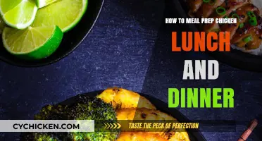 Effortless Chicken Meal Prep: Healthy Lunch & Dinner Ideas