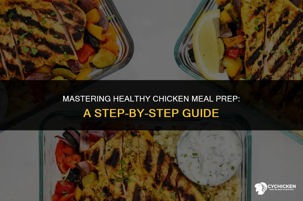 how to meal prep healthy chicken