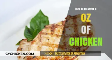 Accurately Measuring 6 Ounces of Chicken: Tips and Techniques