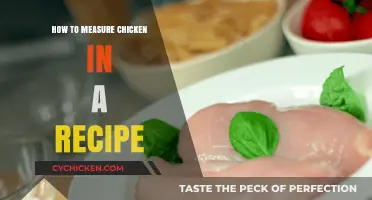 Perfect Portions: Mastering Chicken Measurement in Your Recipes