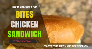 Quick & Easy: Perfectly Microwaving Your Fast Bites Chicken Sandwich