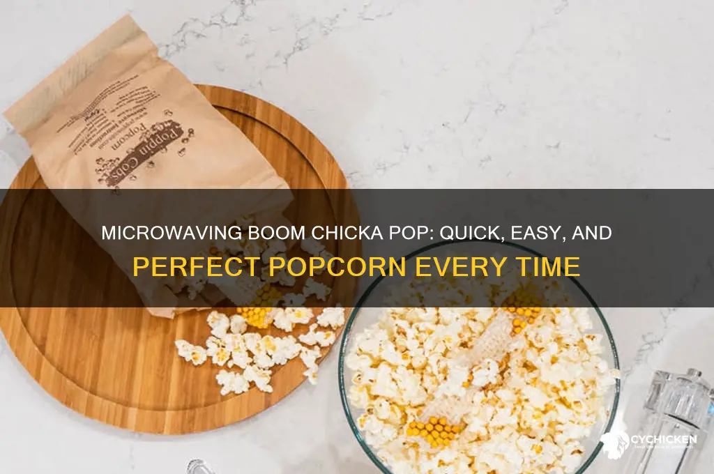 how to microwave boom chicka pop popcorn