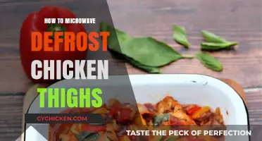 Quickly Defrost Chicken Thighs in the Microwave: A Simple Guide