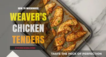 Quick & Easy: Perfectly Reheating Weaver's Chicken Tenders in the Microwave