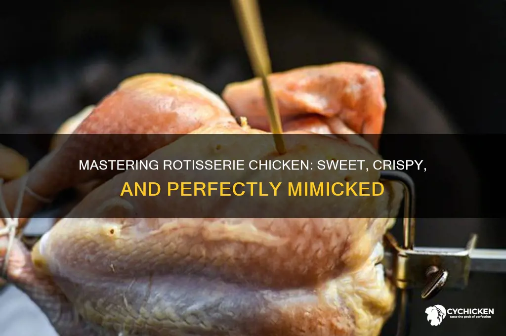 how to mimic rotiaerrie chicken sweet and crispy