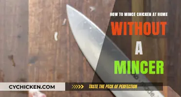 Mince Chicken at Home: Easy Hand-Mincing Techniques