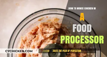 Effortless Chicken Mincing: Food Processor Tips for Perfect Results
