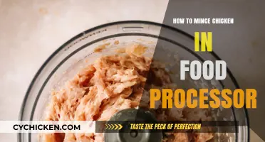 Effortless Chicken Mincing: Food Processor Tips for Perfect Results