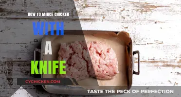 Mastering the Art of Mincing Chicken with a Knife: A Step-by-Step Guide