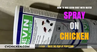 Spraying Sevin Dust on Chickens: A Guide to Mixing and Application