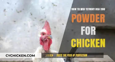 Mixing Tetroxy HCA 280 Powder for Chickens: A Step-by-Step Guide
