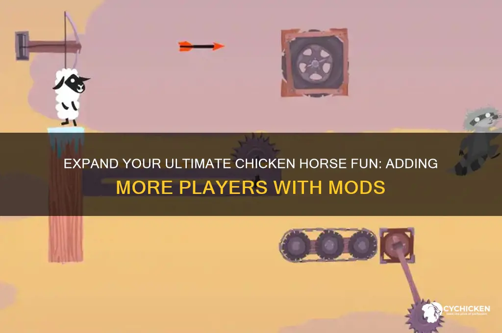 how to mod ultimate chicken horse more players