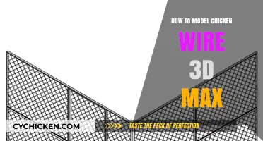 Mastering 3D Max: Realistic Chicken Wire Modeling Techniques Revealed