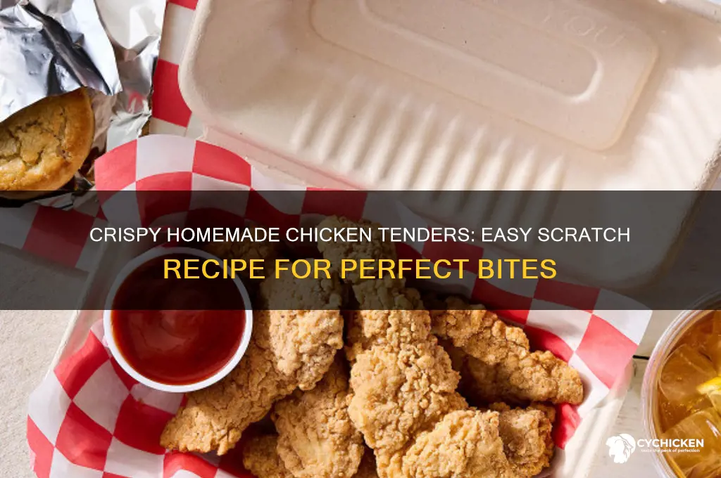 how to mske chicken tenders from scratch