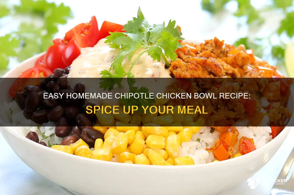 how to mske chipotle chicken bowl at home