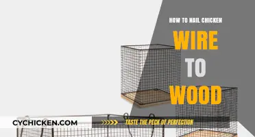 Mastering the Art of Securing Chicken Wire to Wood: A Step-by-Step Guide