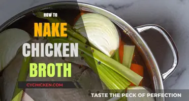 From Scratch: The Art of Making Rich Chicken Broth