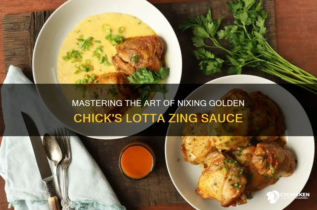 how to nix golden chick lotta zing sauce
