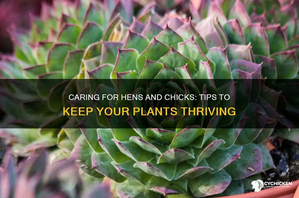 how to not kill hens and chicks