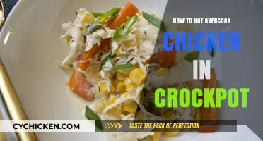 Perfectly Tender Chicken: Avoiding Overcooking in Your Crockpot