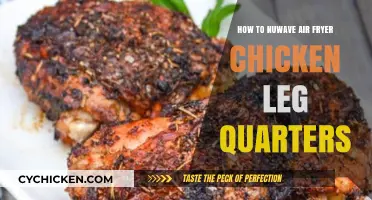 Perfectly Crispy Nuwave Air Fryer Chicken Leg Quarters Recipe Guide