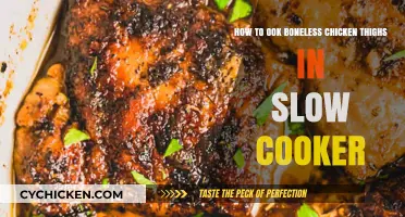 Slow Cooker Magic: Perfectly Cooked Boneless Chicken Thighs Every Time