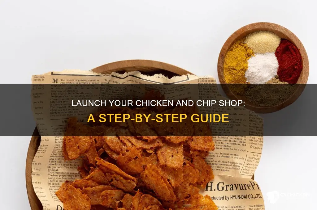 how to open a chicken and chip shop
