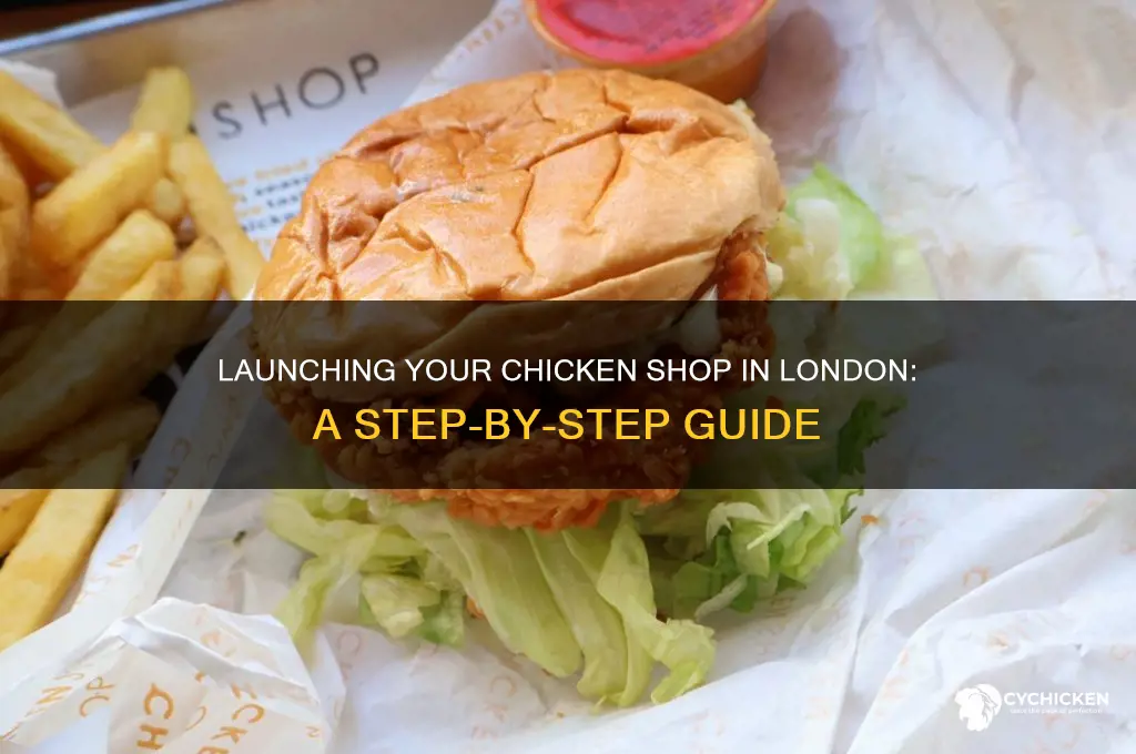 how to open a chicken shop in london