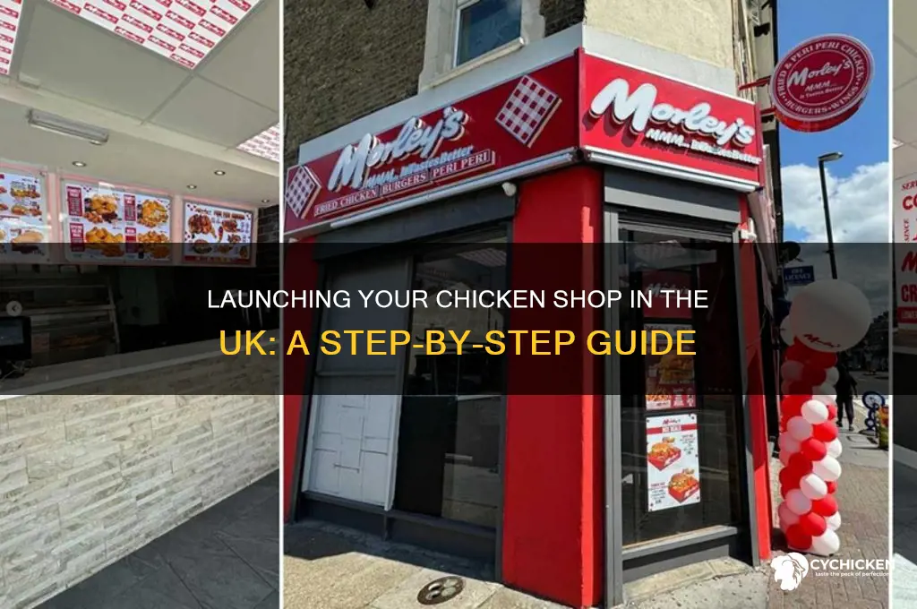 how to open a chicken shop uk