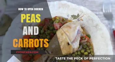 Easy Steps to Open and Prepare Chicken, Peas, and Carrots