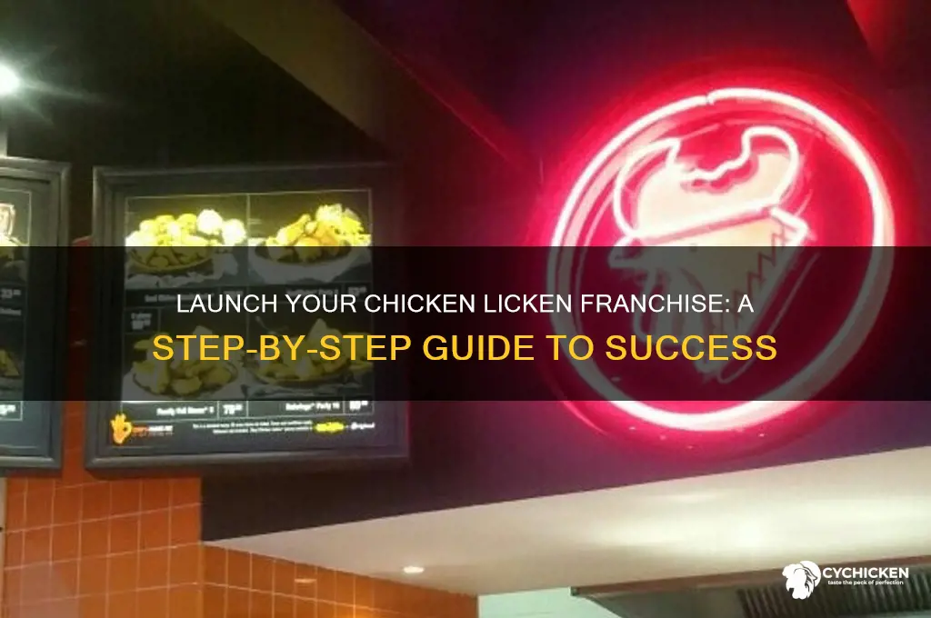 how to open up a chicken licken franchise