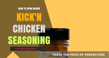 Mastering Weber Kick'n Chicken Seasoning: Easy Opening Tips & Tricks