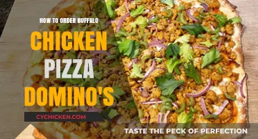 Order Domino's Buffalo Chicken Pizza: A Spicy, Cheesy Guide