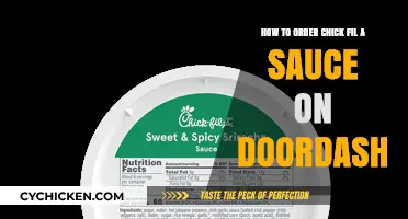Order Chick-fil-A Sauce on DoorDash: A Simple Guide