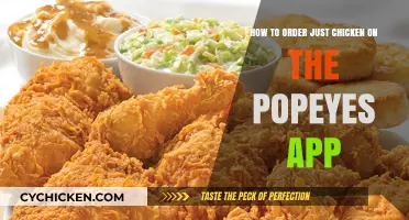 Popeyes App Hack: Ordering Just Chicken Made Easy