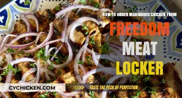Marinaded Chicken: Ordering from Freedom Meat Locker