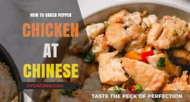 Mastering the Art of Ordering Pepper Chicken at Chinese Restaurants