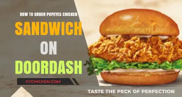 Mastering DoorDash: Your Guide to Ordering Popeyes Chicken Sandwich