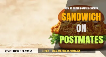 Order Popeyes Chicken Sandwich on Postmates: A Step-by-Step Guide