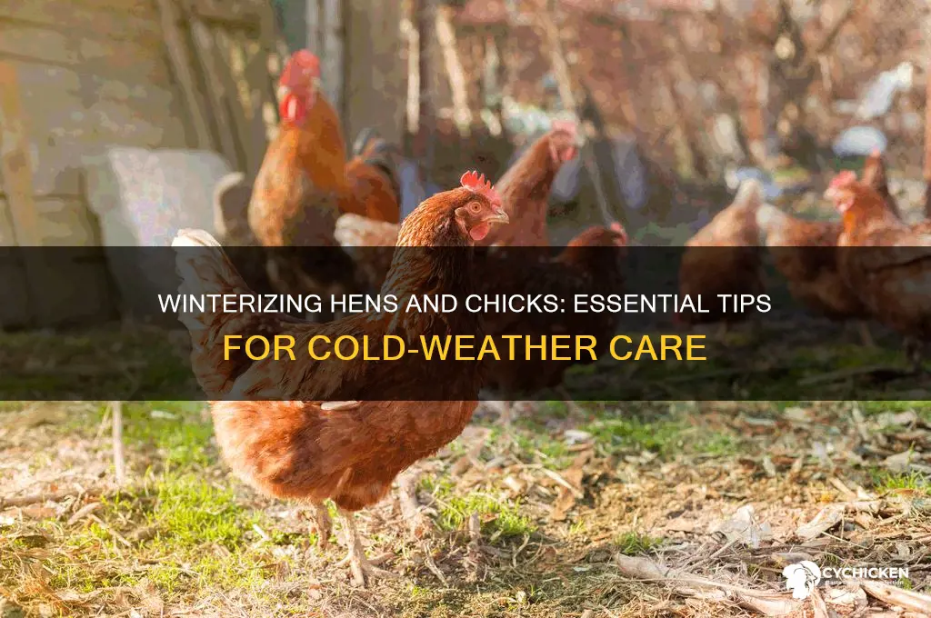 how to over winter hens and chicks