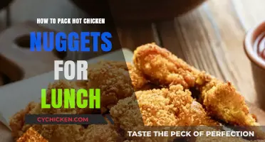 Perfectly Packed: Keeping Your Hot Chicken Nuggets Crispy for Lunch