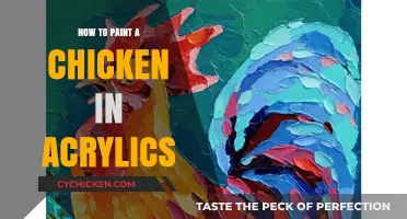 Mastering Acrylics: Step-by-Step Guide to Painting a Chicken