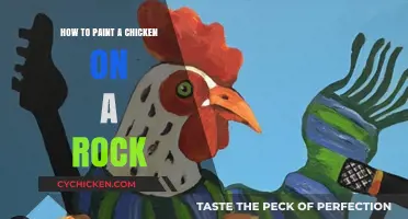 Rock Art Made Easy: Painting a Chicken on a Stone Canvas