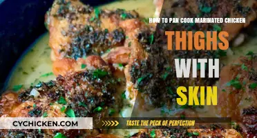 Perfect Pan-Cooked Marinated Chicken Thighs: Crispy Skin, Juicy Meat