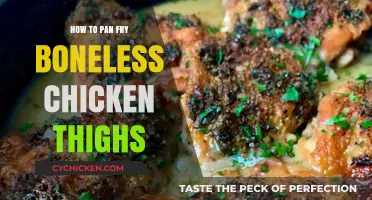 Perfectly Crispy Pan-Fried Boneless Chicken Thighs: Easy Recipe Guide